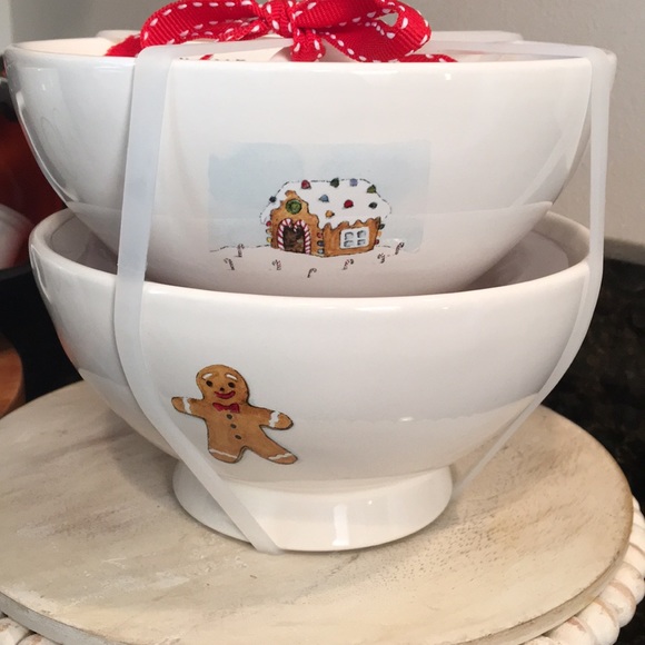 Rae Dunn Other - Last Chance❗️Rae Dunn Christmas Cereal Bowl Home